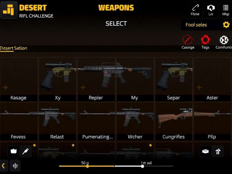 Desert Rifles Challenge Gameplay Screenshot